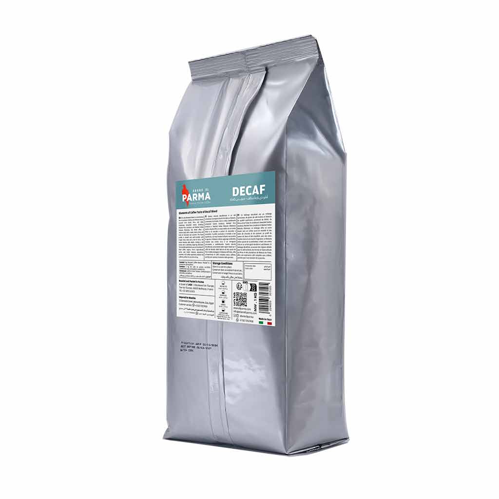 Decaf Roasted Coffee Beans, 1Kg.