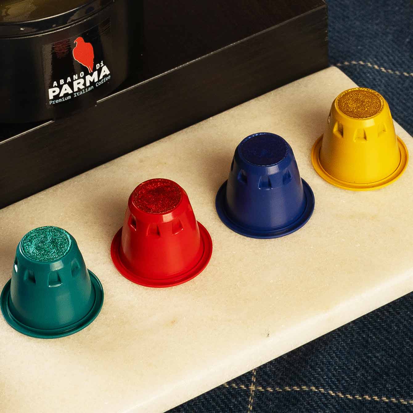 Abano Di Parma coffee capsule trial set selection
