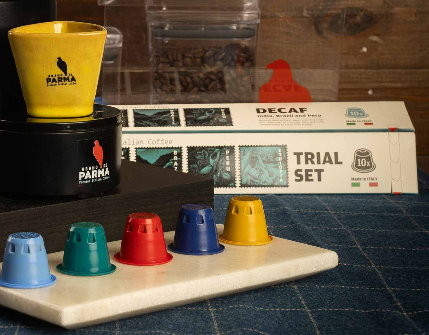 Abano Di Parma espresso capsule trial set