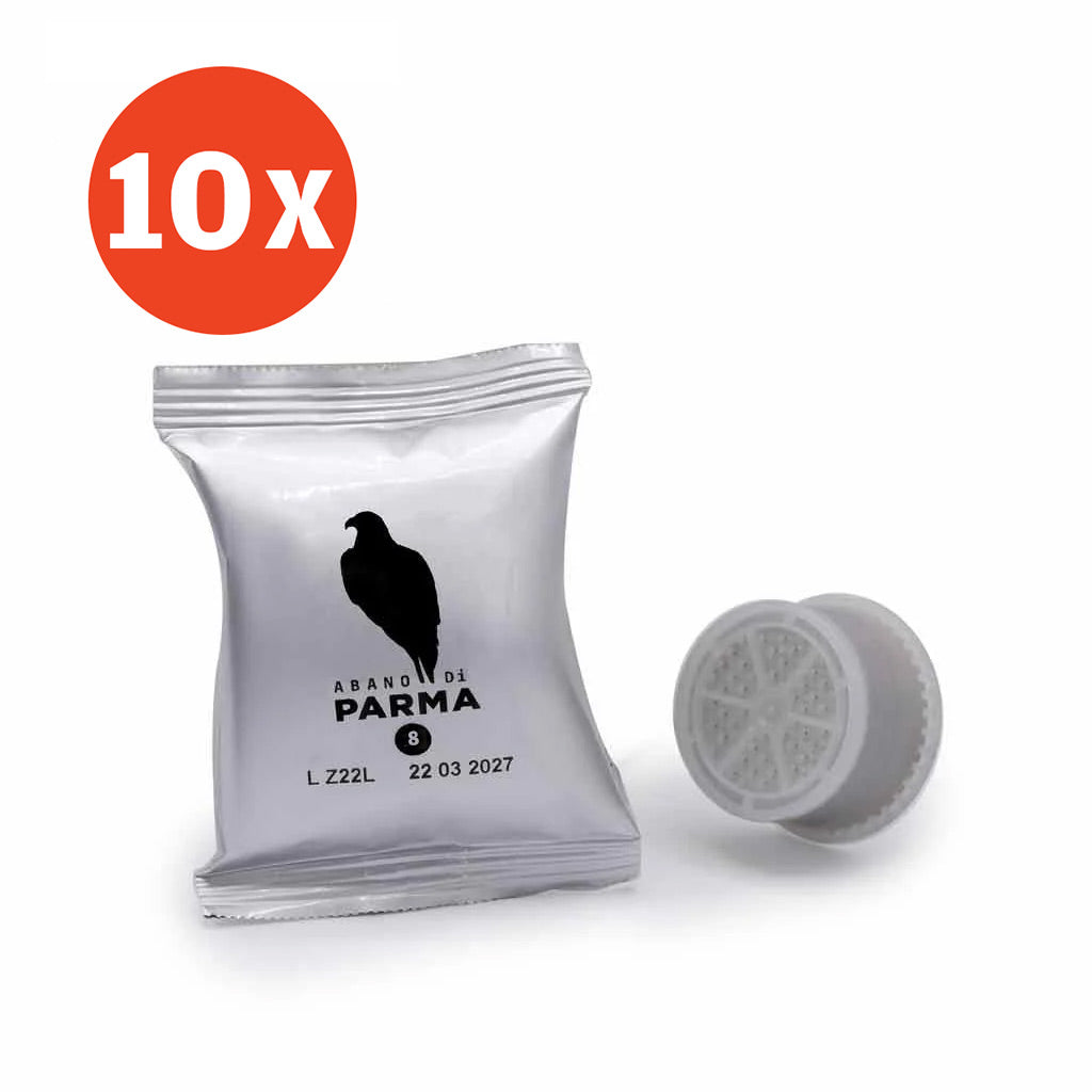 Abano Di Parma Janeiro 100% Arabica Lavazza Point compatible capsules 10 pack