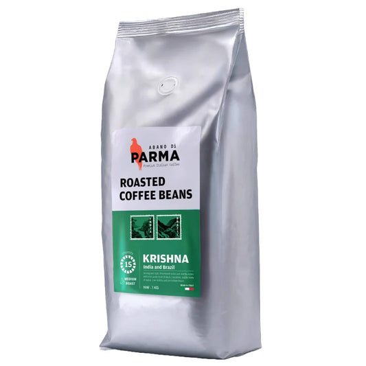 Abano Di Parma Krishna 70% Robusta roasted coffee beans 1Kg