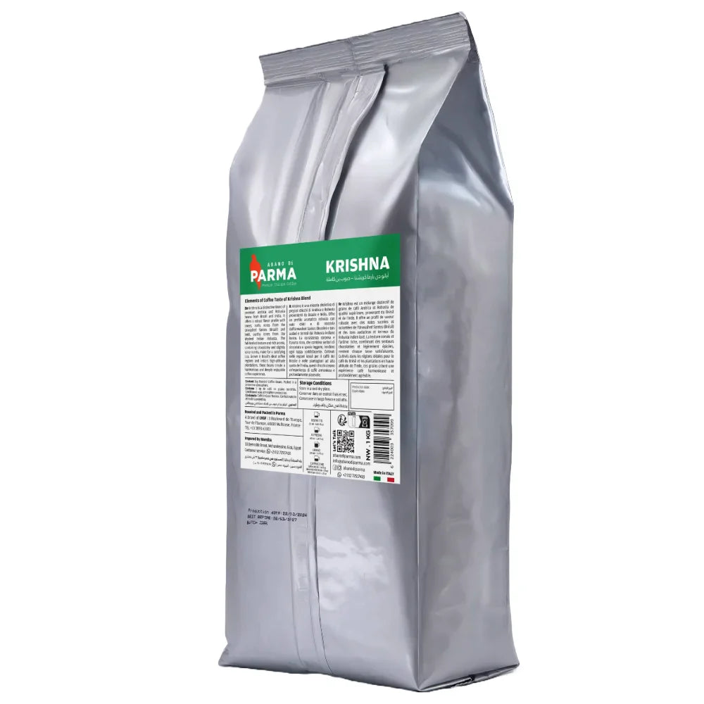 Abano Di Parma Krishna 70% Robusta roasted coffee beans 1Kg