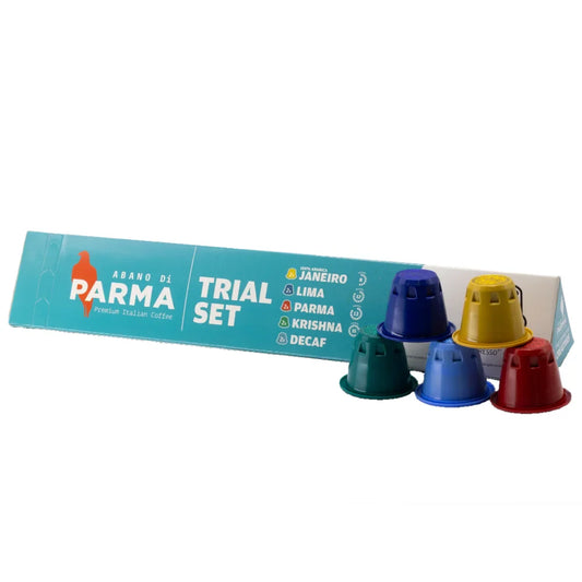 Abano Di Parma Nespresso compatible capsules trial set
