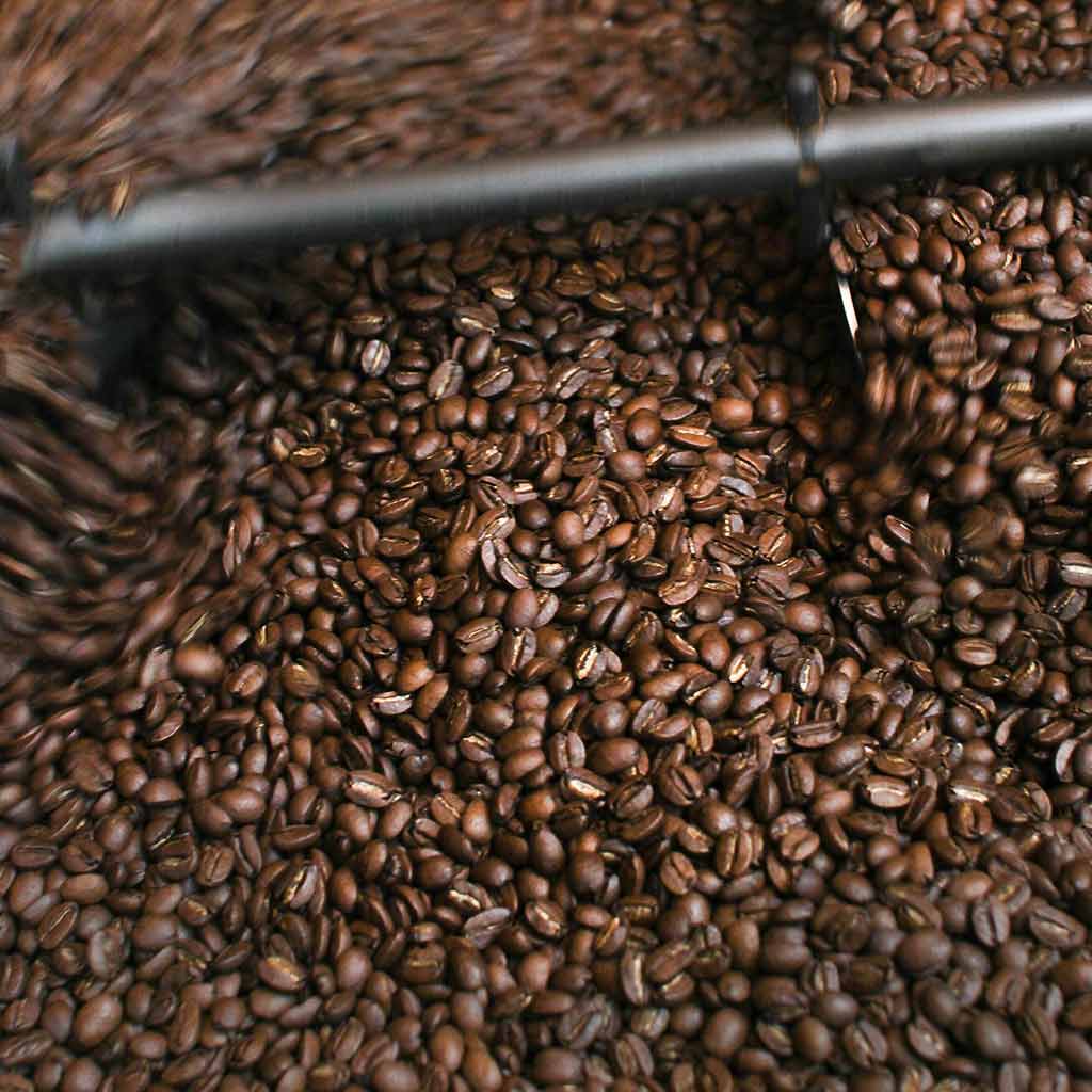 Decaf Roasted Coffee Beans, 1Kg.